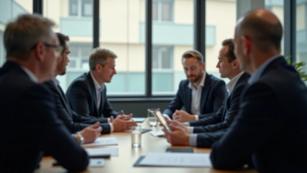 Strategiebesprechung zur Energietransformation